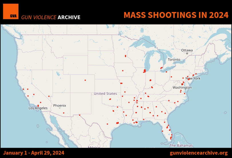 Mass Shooting Map
