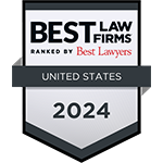 Best Law Firm Best Lawyers United States Badge 2024
